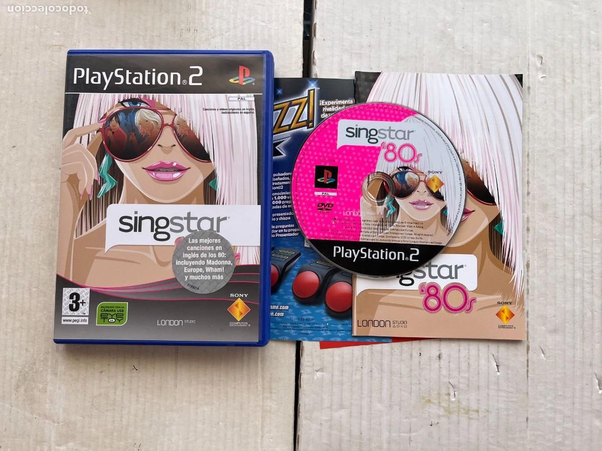 Videojuegos y consolas: SINGSTAR 80S SING STAR - PS2 PLAYSTATION 2 PLAY STATION TWO KREATEN