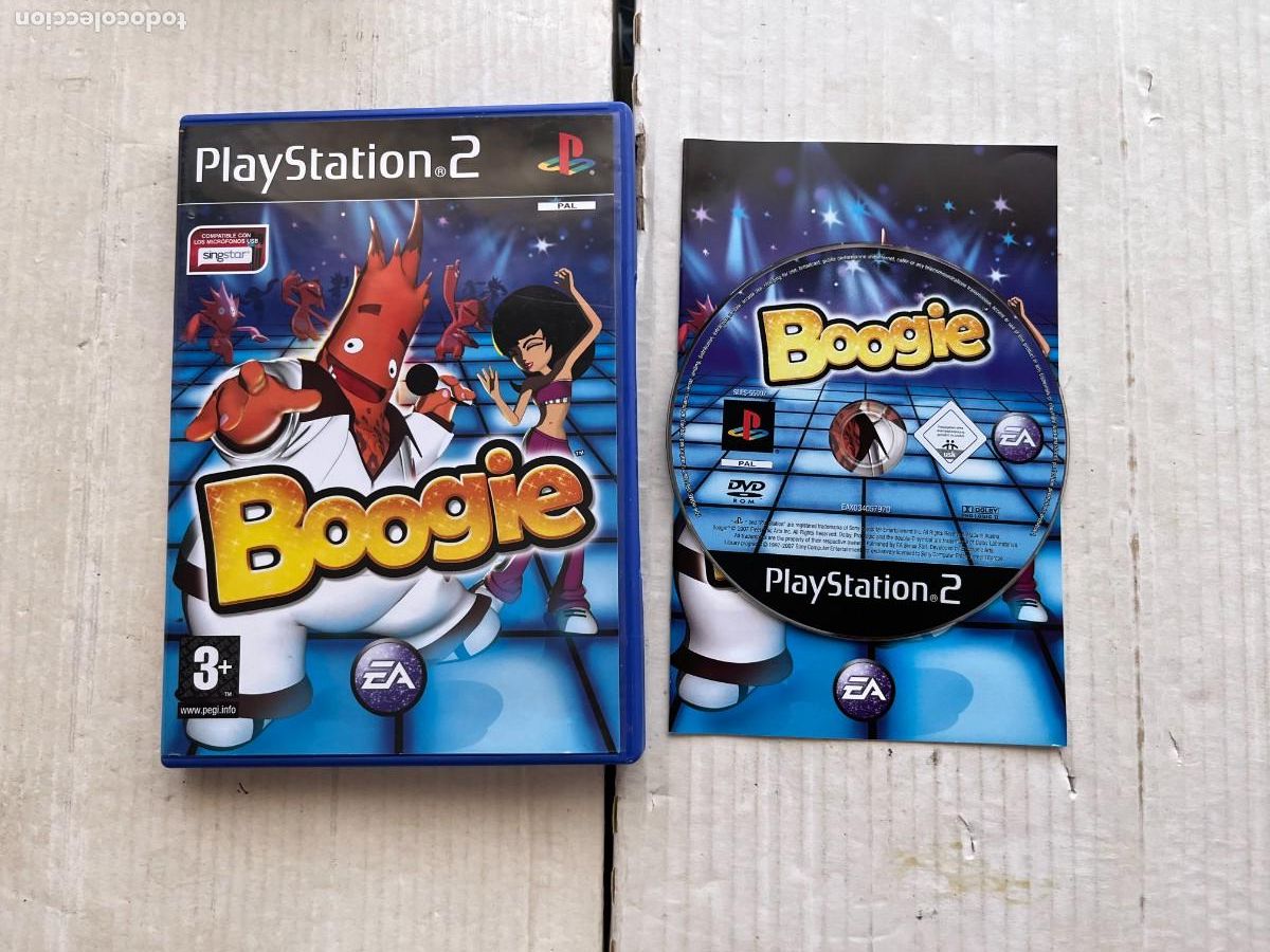 Videojuegos y consolas: BOOGIE COMPATIBLE CON SINGSTAR SING STAR - PS2 PLAYSTATION 2 PLAY STATION TWO KREATEN