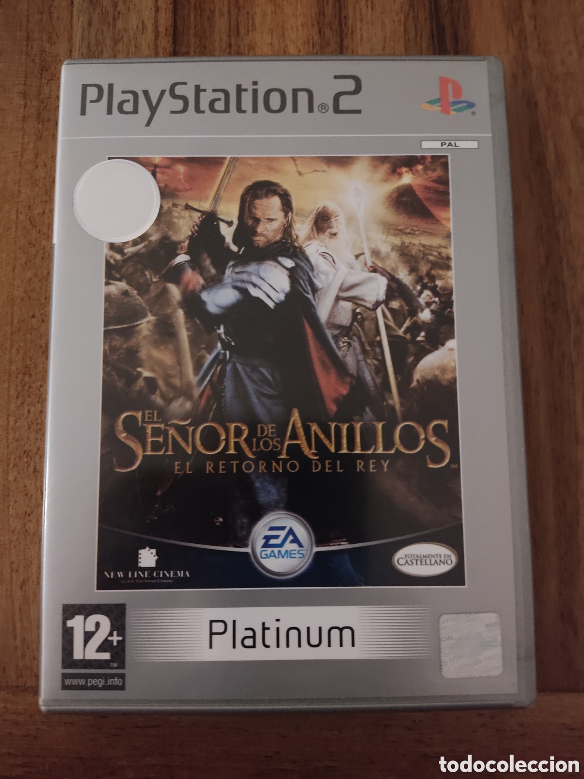 Videojuegos y consolas: EL SE&Ntilde;OR DE LOS ANILLOS EL RETORNO DEL REY PS2