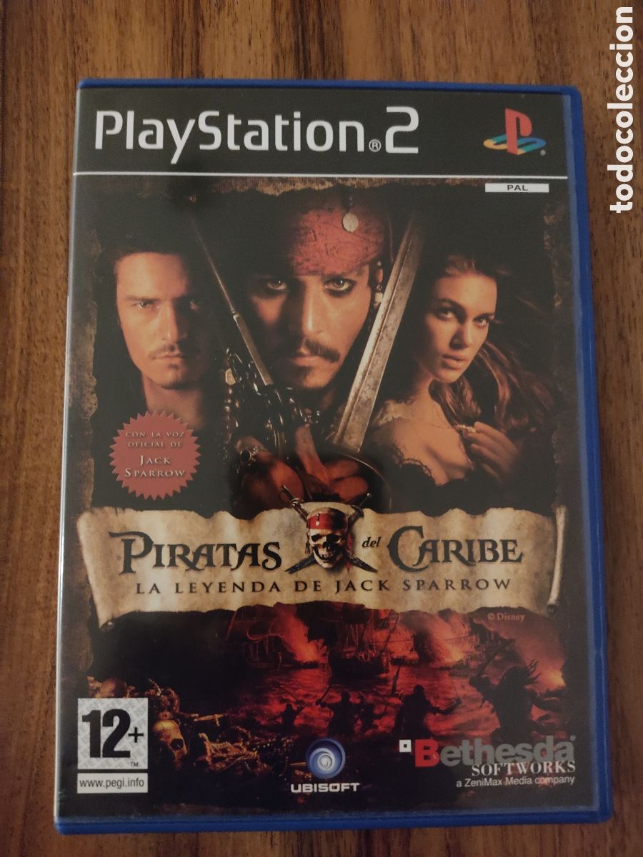 Videojuegos y consolas: PIRATAS DEL CARIBE LA LEYENDA DE JACK SPARROW PS2