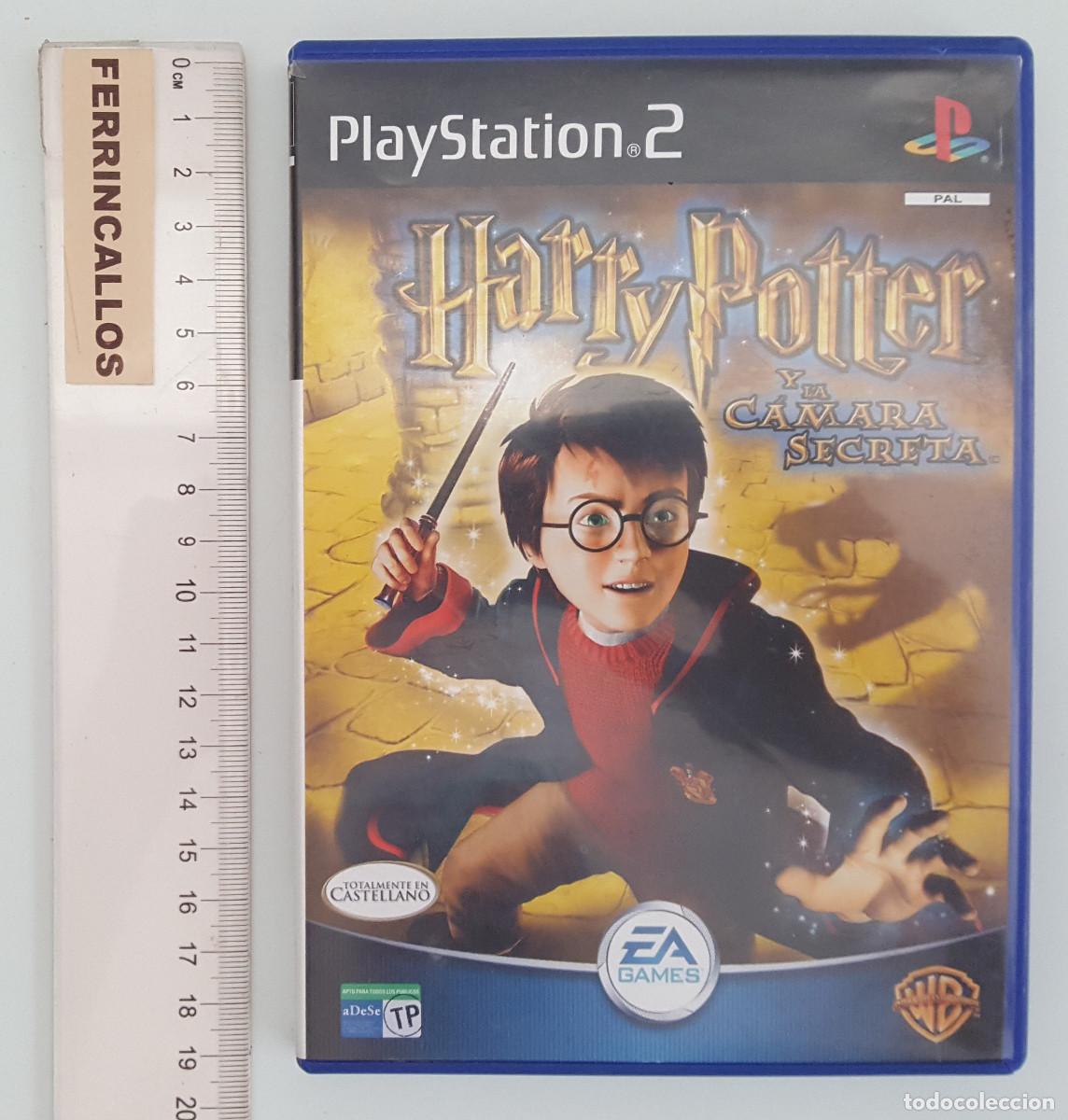 Videojuegos y consolas: HARRY POTTER Y LA C&Aacute;MARA SECRETA, PLAYSTATION 2 PS2 PAL, CAR&Aacute;TULA, MANUAL Y CAJA, NO DVD.
