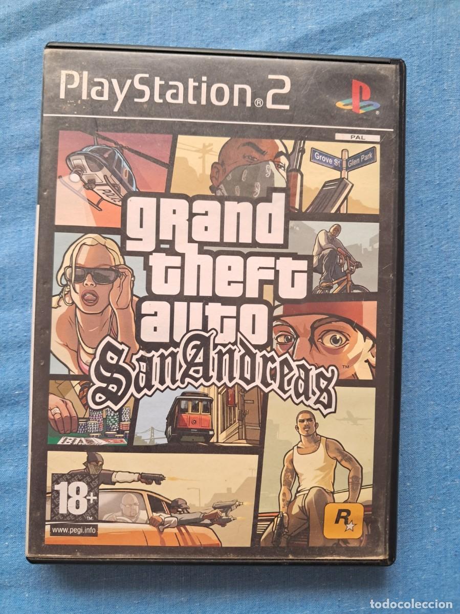 Videojuegos y consolas: JUEGO PARA PLAYSTATION 2 &rdquo;GRAND THEFT AUTO SAN ANDREAS&rdquo;
