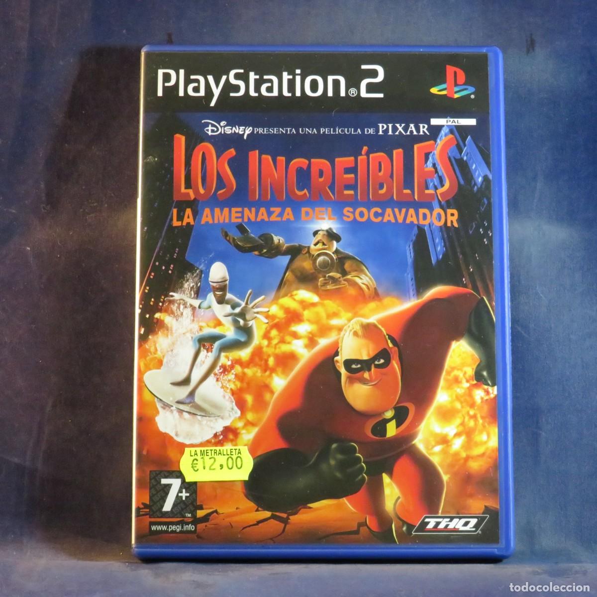 Videojuegos y consolas: LOS INCRE&Iacute;BLES - LA AMENAZA DEL SOCAVADOR - PS2
