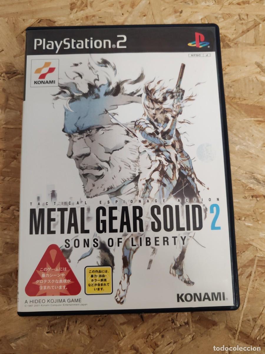 Videojuegos y consolas: Metal Gear Solid 2: Sons of Liberty PS2 Jap&oacute;n