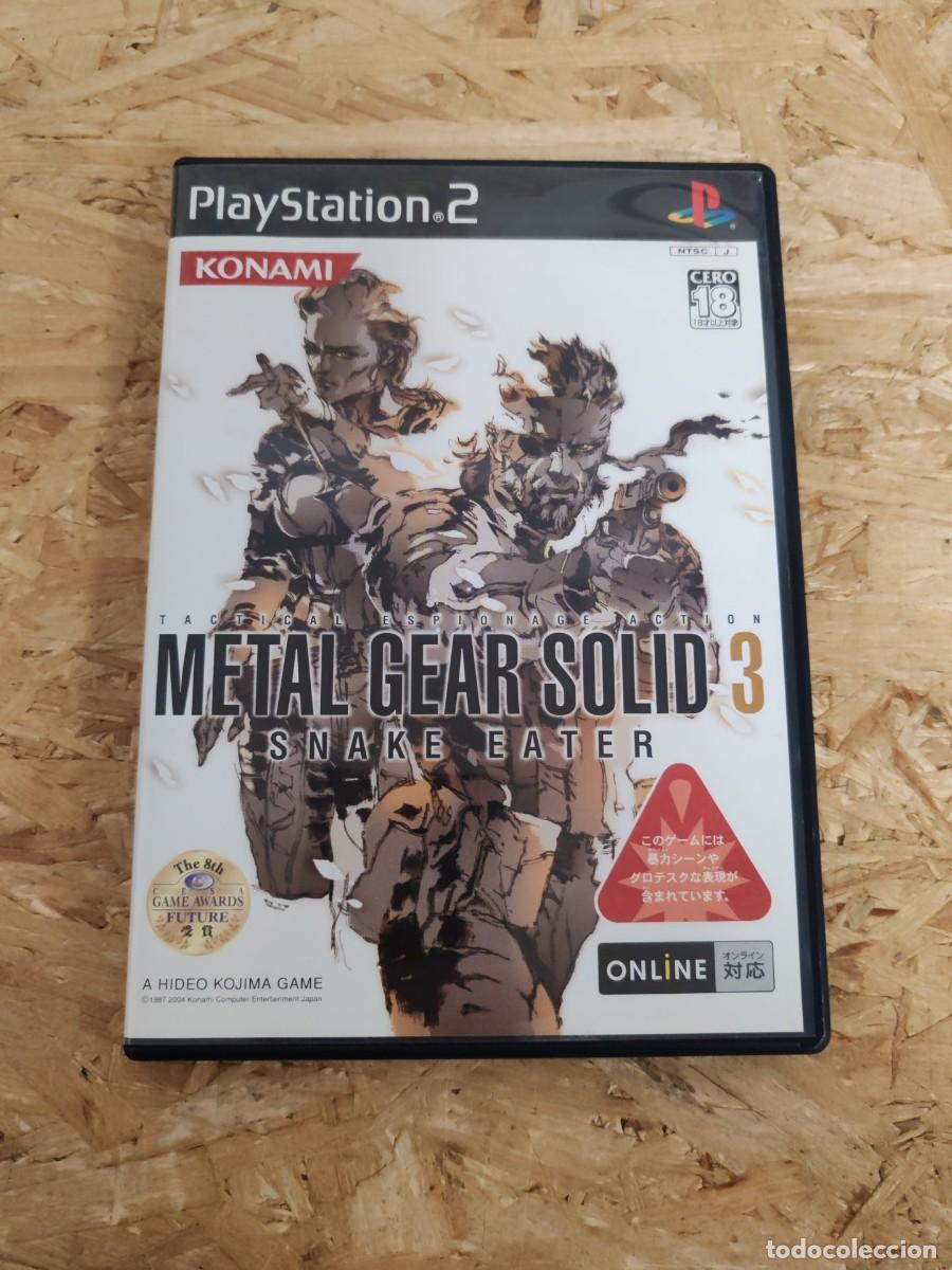 Videojuegos y consolas: Metal Gear Solid 3: Snake Eater PS2 Jap&oacute;n