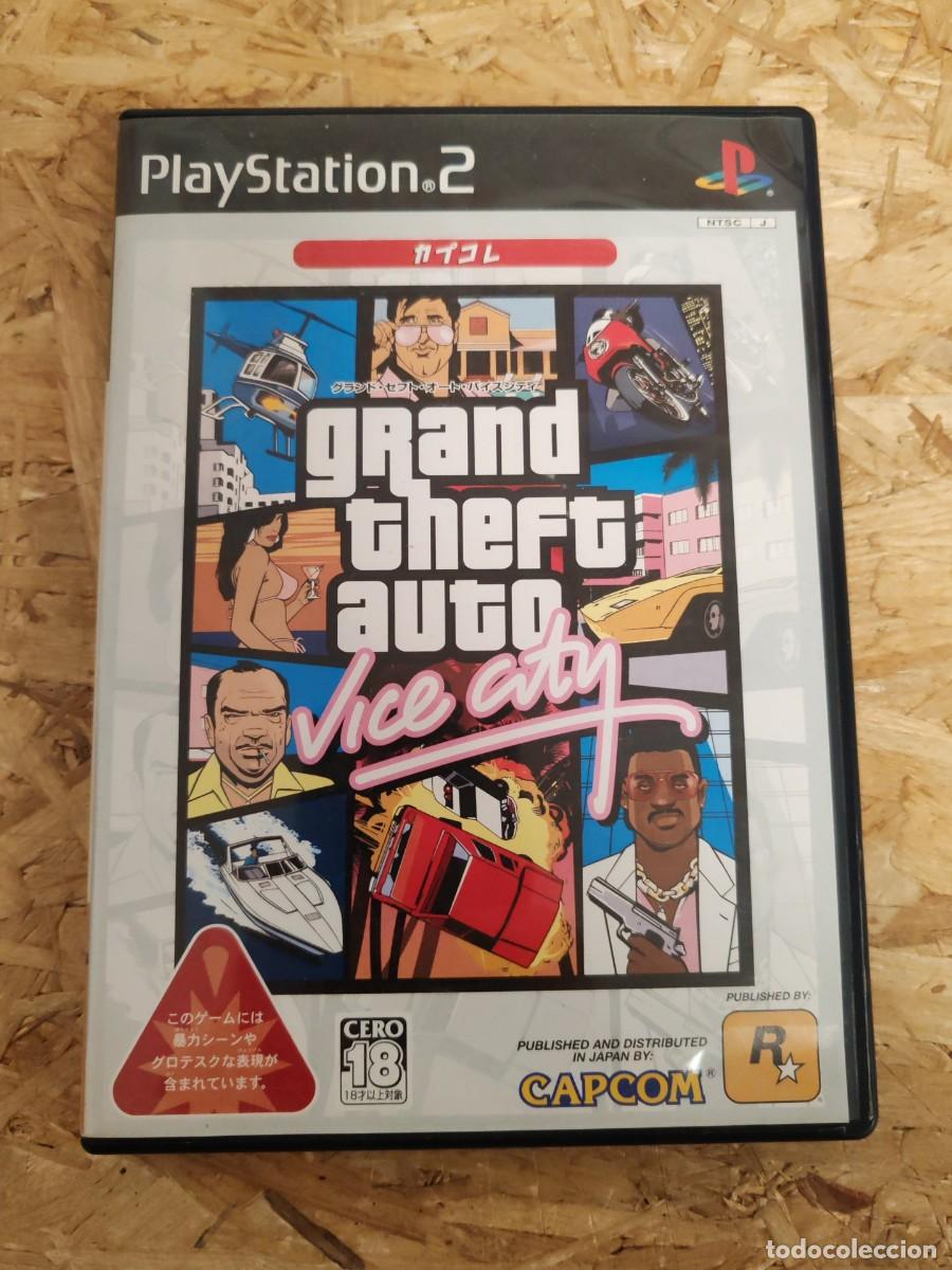 Videojuegos y consolas: Grand Theft Auto Vice City PS2 Jap&oacute;n