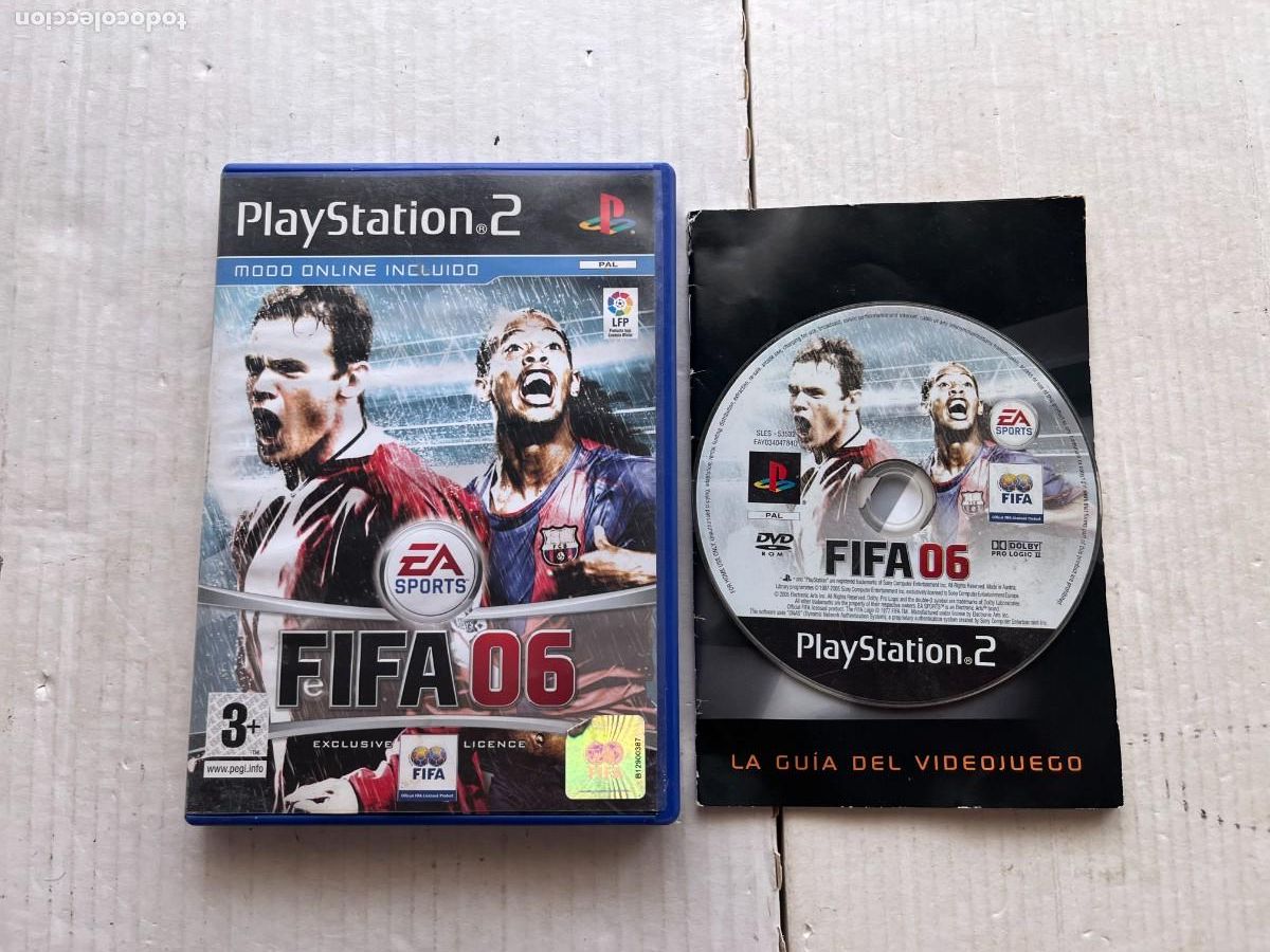 Videojuegos y consolas: FIFA 06 PS2 PLAYSTATION 2 PLAY STATION TWO KREATEN