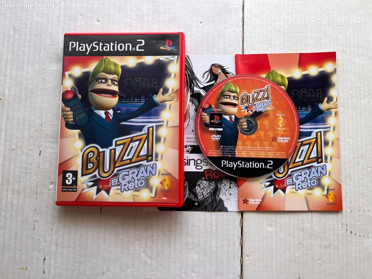 Videojuegos y consolas: BUZZ EL GRAN RETO - PS2 PLAYSTATION 2 PLAY STATION TWO KREATEN