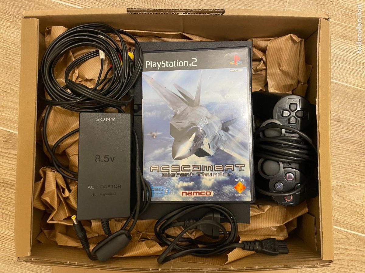Videojuegos y consolas: Ps2 Slim completa + juego