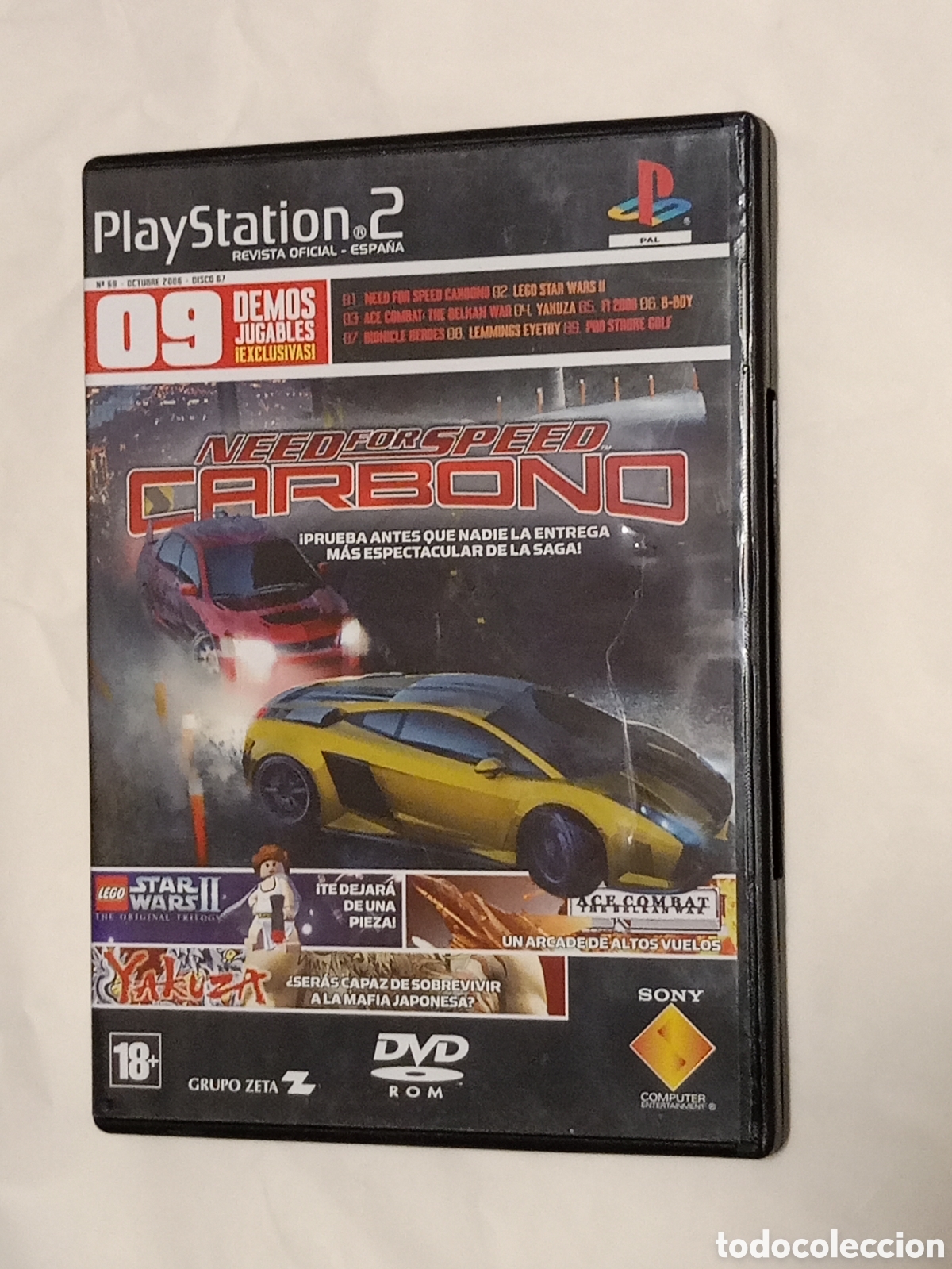 Videogiochi e Consoli: DEMO PLAYSTATION 2 N&deg; 69: NEED FOR SPEED CARBONO (OCTUBRE 2006)