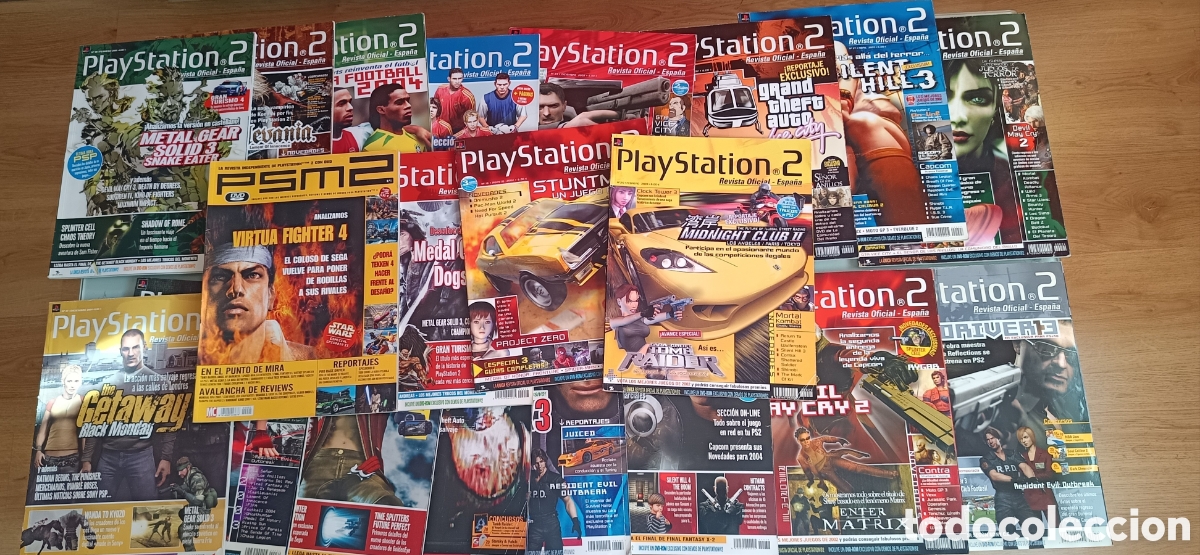 Videojuegos y consolas: Lote 20 revistas PlayStation 2 + 16 CDs/DVD demos &ndash; PS2 Retro &ndash; Coleccionismo