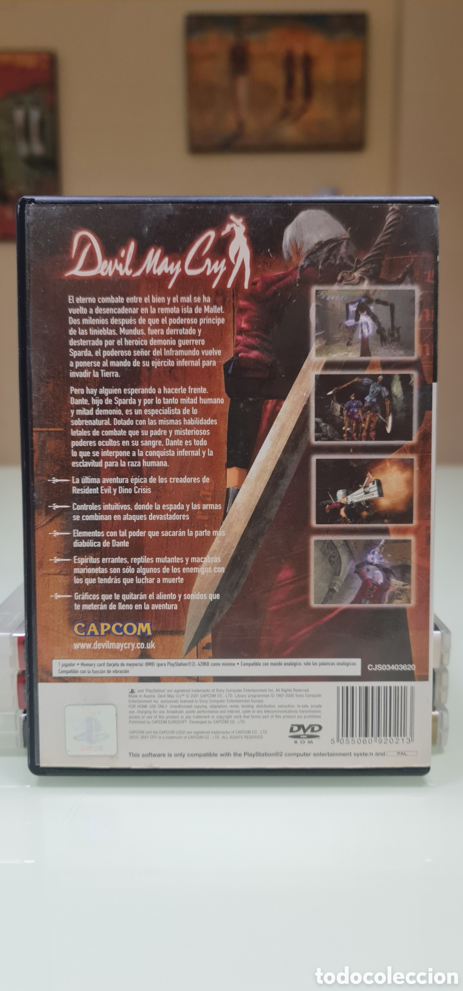 Videojuegos y consolas: Devil May Cry PS2 PAL Espa&ntilde;a - Foto 3
