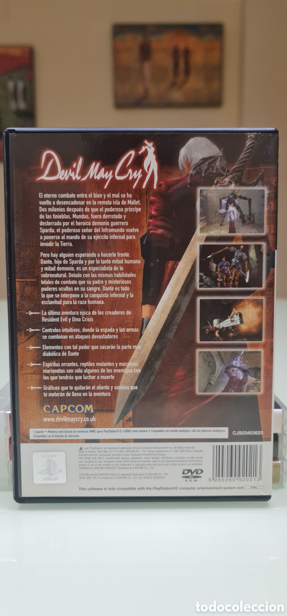 Videojuegos y consolas: Devil May Cry PS2 PAL Espa&ntilde;a - Foto 3