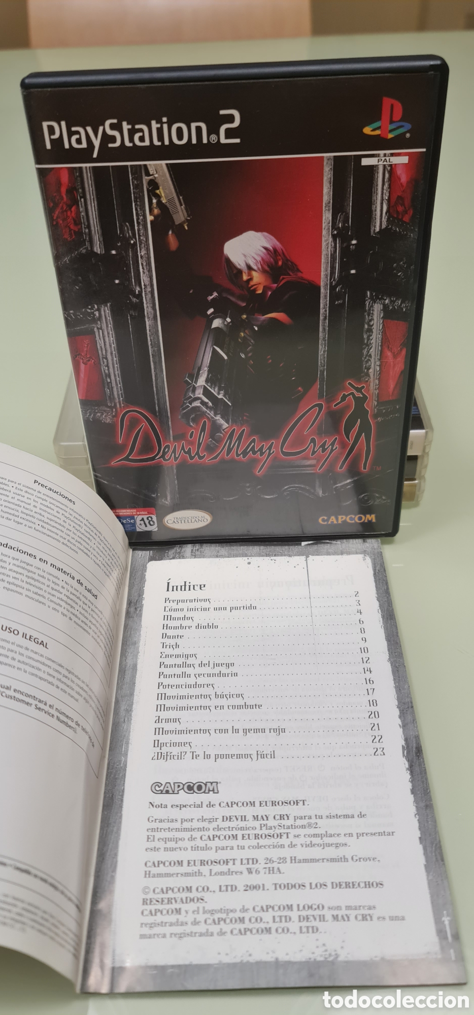 Videojuegos y consolas: Devil May Cry PS2 PAL Espa&ntilde;a - Foto 10
