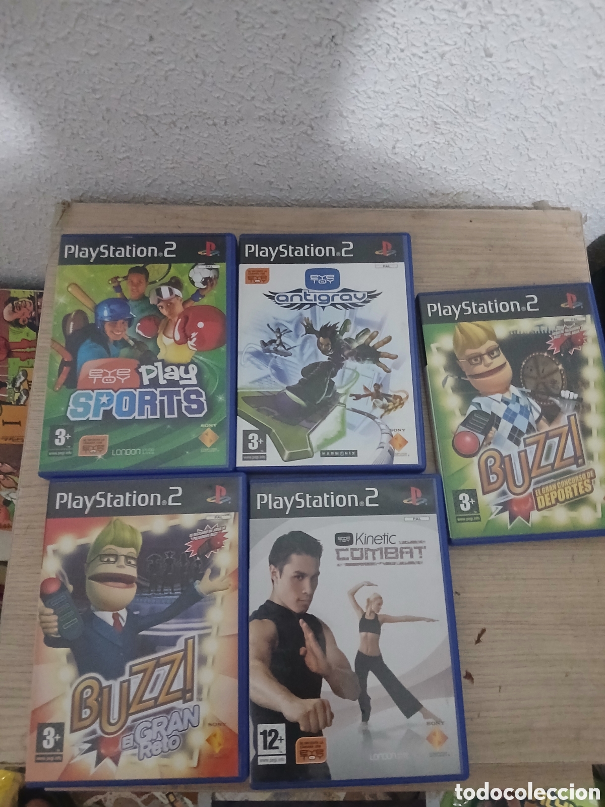 Videojuegos y consolas: 5 JUEGOS PLAYSTATION 2 FUNCIONAN,,VER FOTOS