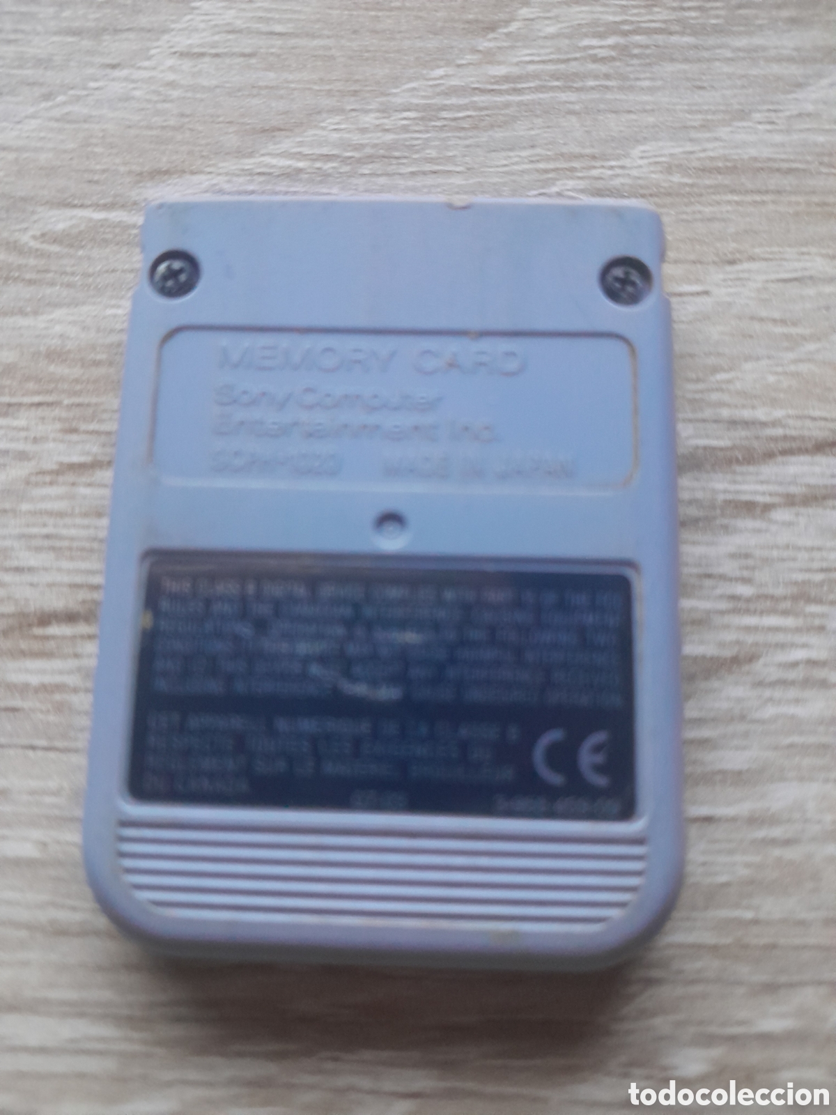 Videojuegos y consolas: SONY PS2 MEMORY CARD GRIS PLAY STATION PS1 - Foto 2