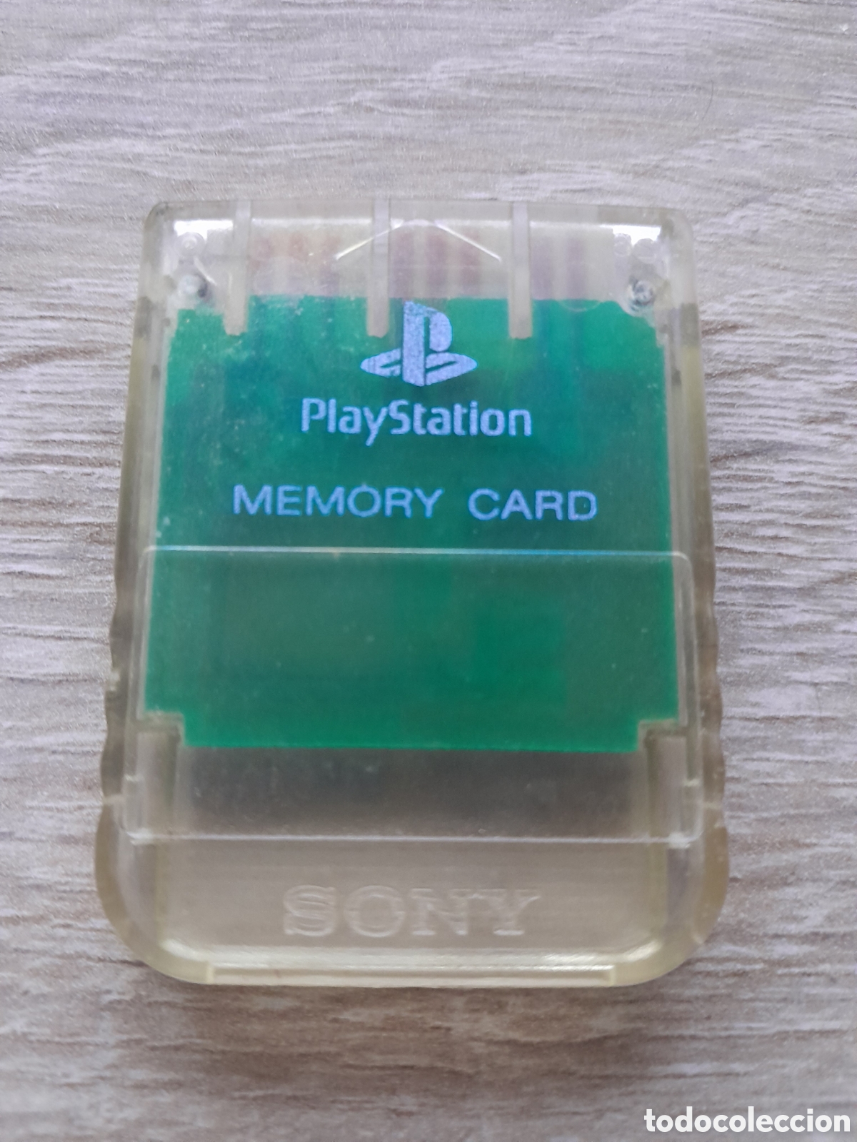 Videospiele und Konsolen: SONY PS2 MEMORY CARD verde transparente PLAY STATION PS1