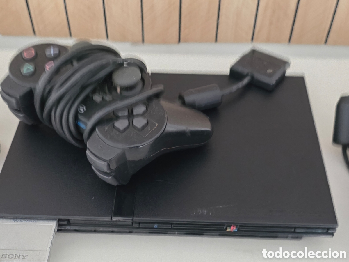 Videojuegos y consolas: PlayStation 2 Slim PS2 SCPH-70004 completa funcionando - Foto 6