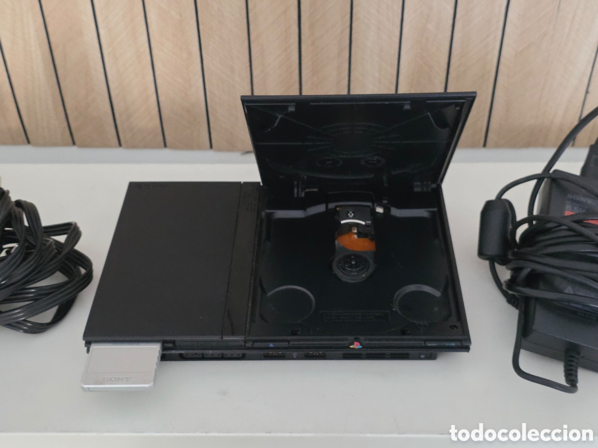 Videojuegos y consolas: PlayStation 2 Slim PS2 SCPH-70004 completa funcionando - Foto 16