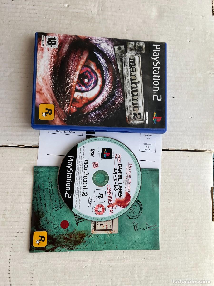 MANHUNT 2 MAN HUNT II - PS2 PLAYSTAITON 2 PLAY STATION TWO KREATEN