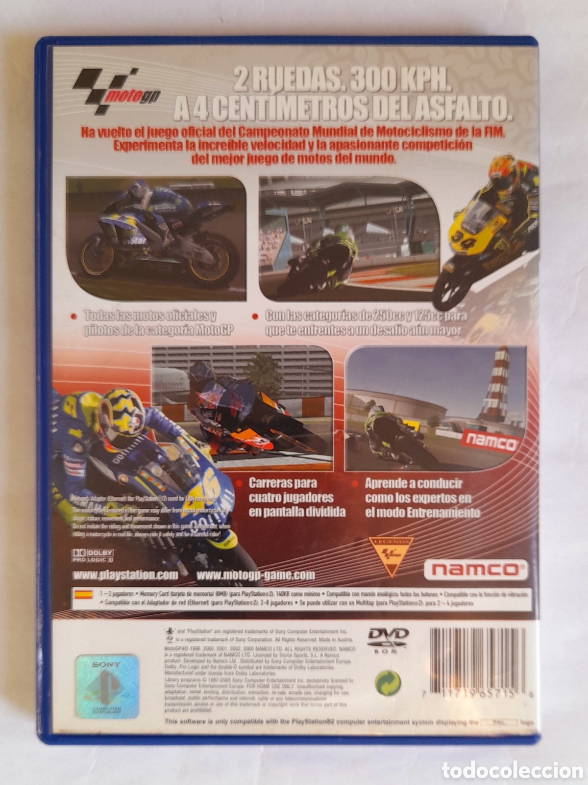 Videojuegos y consolas: Moto GP 4 - PS2 PAL/ES Completo - Foto 2