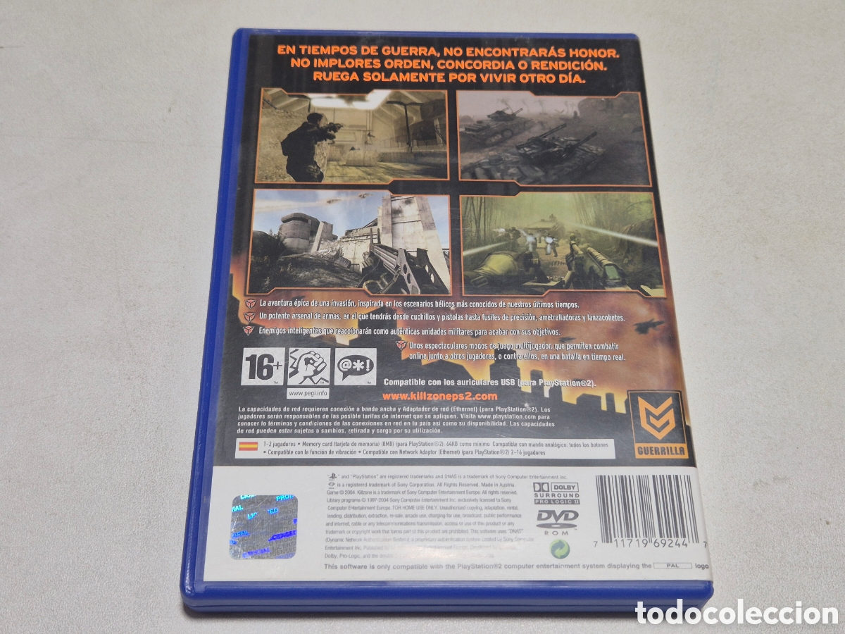 Videojuegos y consolas: KILLZONE . PlayStation 2 - Foto 2