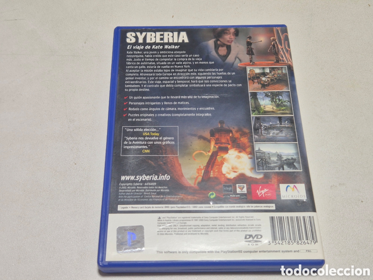 Videojuegos y consolas: Syberia . Playstation 2 - Foto 2