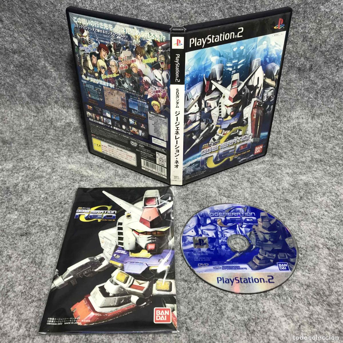 Videojuegos y consolas: SD GUNDAM G GENERATION NEO JAP SONY PLAYSTATION 2 PS2