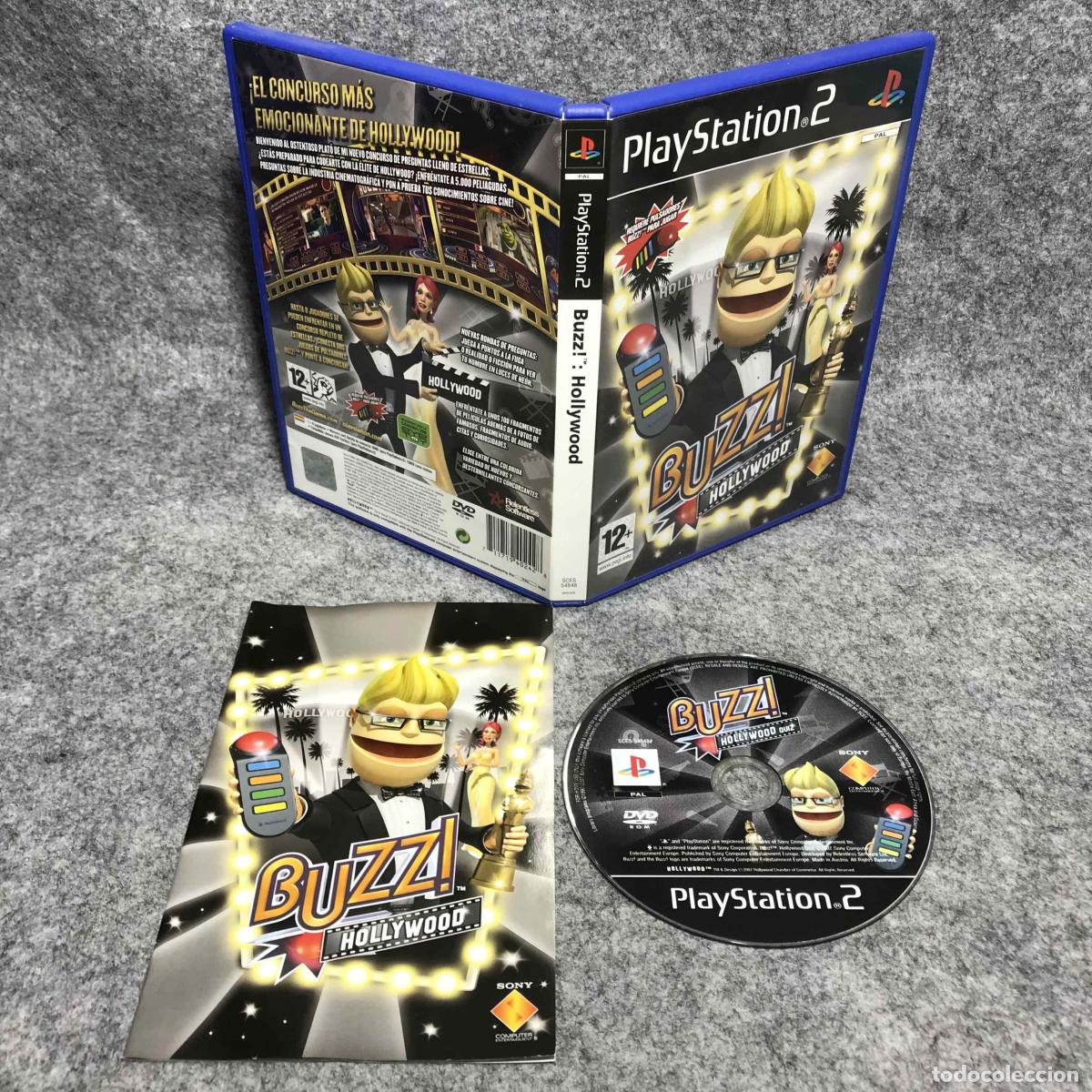 Videojuegos y consolas: BUZZ HOLLYWOOD SONY PLAYSTATION 2 PS2
