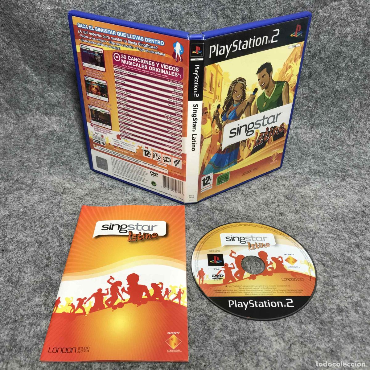 Videojuegos y consolas: SINGSTAR LATINO SONY PLAYSTATION 2 PS2