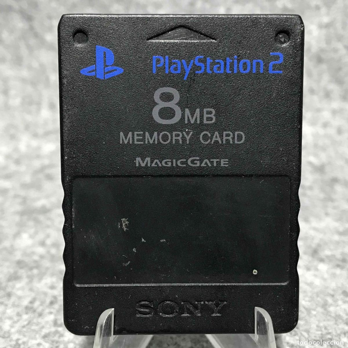 Videojuegos y consolas: MEMORY CARD OFICIAL NEGRO 8MB SONY PLAYSTATION 2 PS2