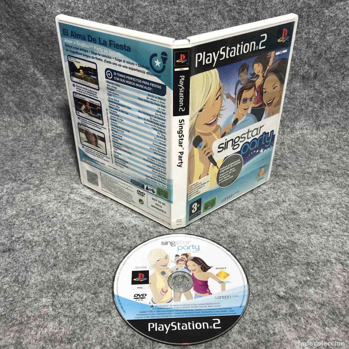 Videojuegos y consolas: SINGSTAR PARTY SONY PLAYSTATION 2 PS2
