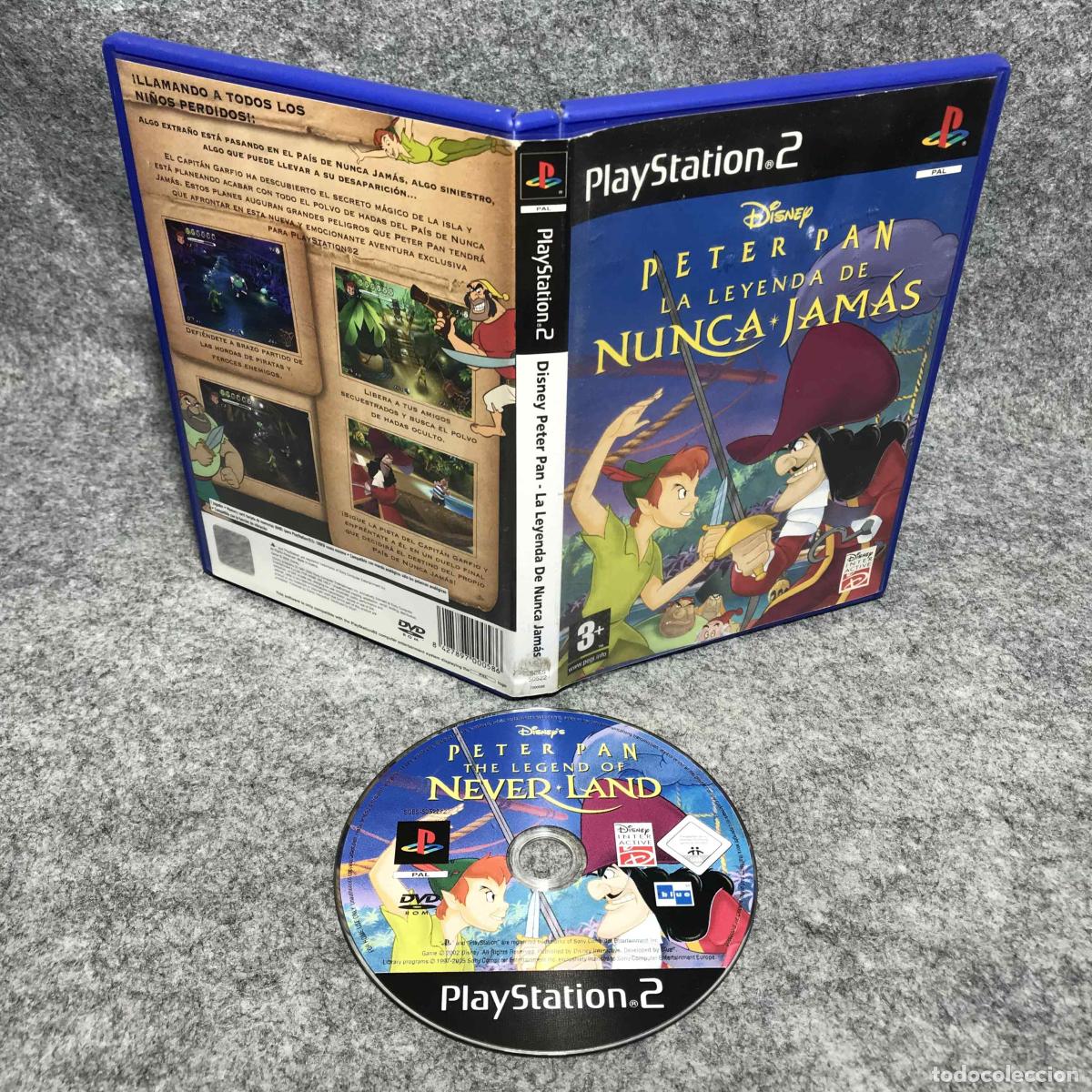 Videojuegos y consolas: DISNEY PETER PAN LA LEYENDA DE NUNCA JAMAS SONY PLAYSTATION 2 PS2