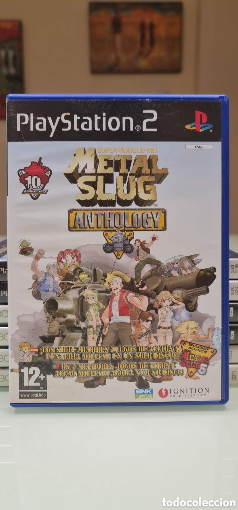 Videojuegos y consolas: Metal Slug Anthology PS2 PAL Espa&ntilde;a