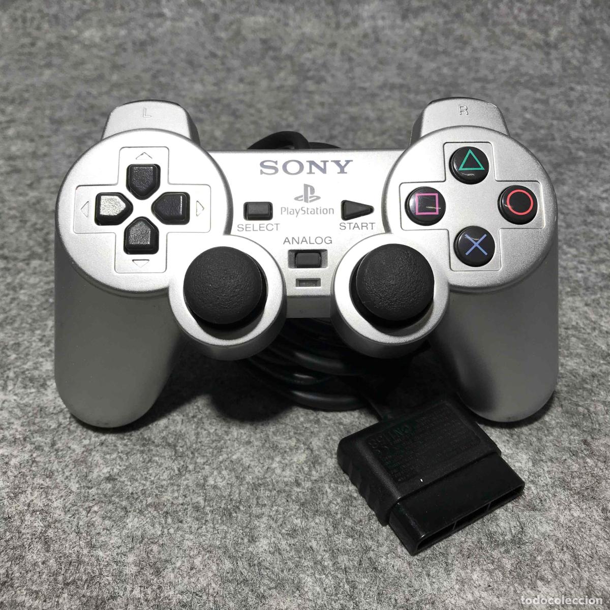Videojuegos y consolas: DUALSHOCK 2 SCPH 10010 SILVER SONY PLAYSTATION 2 PS2