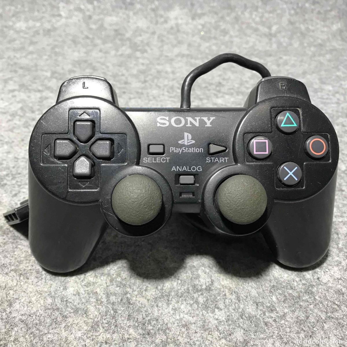 Videojuegos y consolas: DUALSHOCK 2 SCPH 10010 NEGRO SONY PLAYSTATION 2 PS2