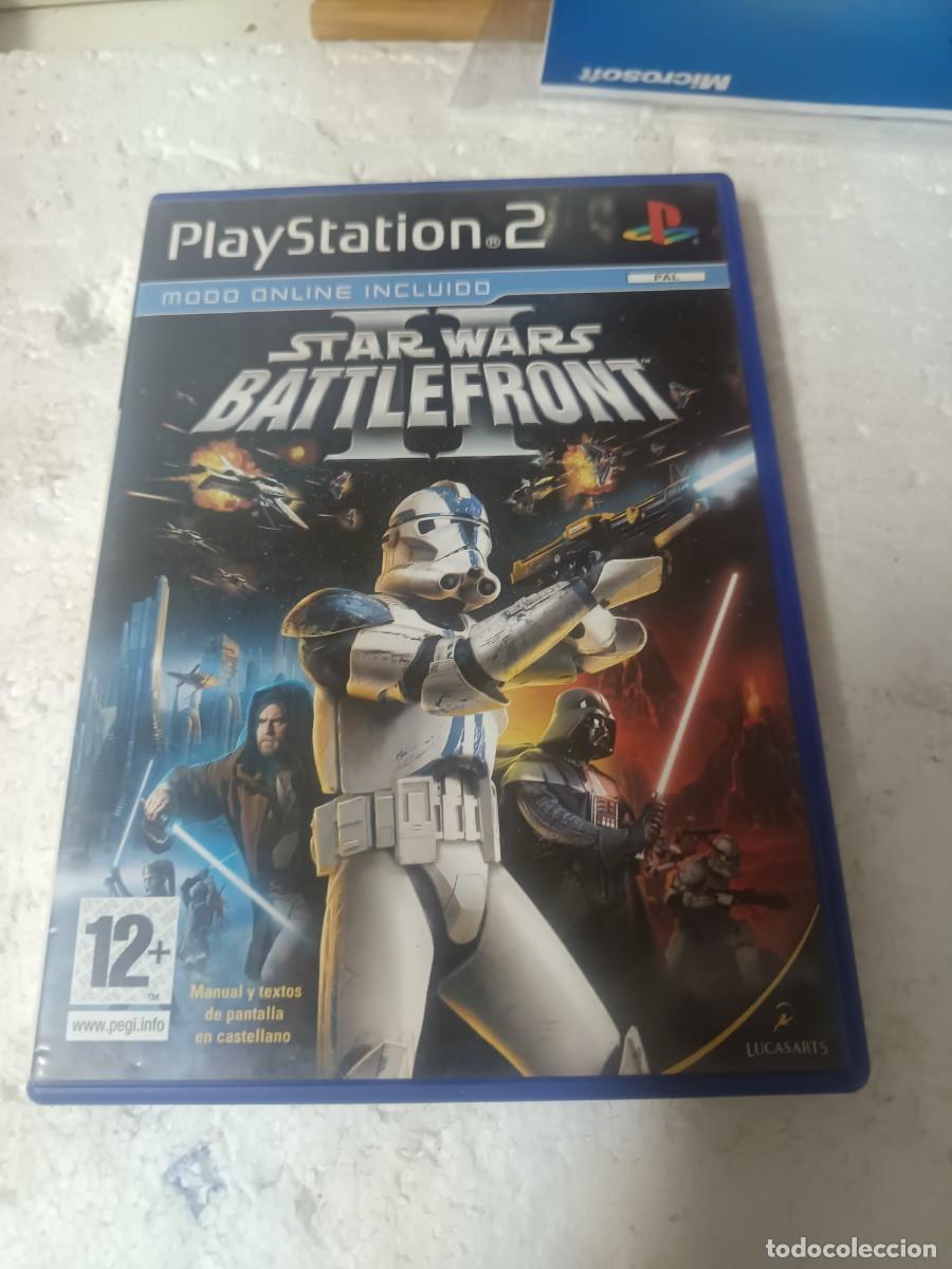 Videojuegos y consolas: Juego play station 2 star wars battlefront 2