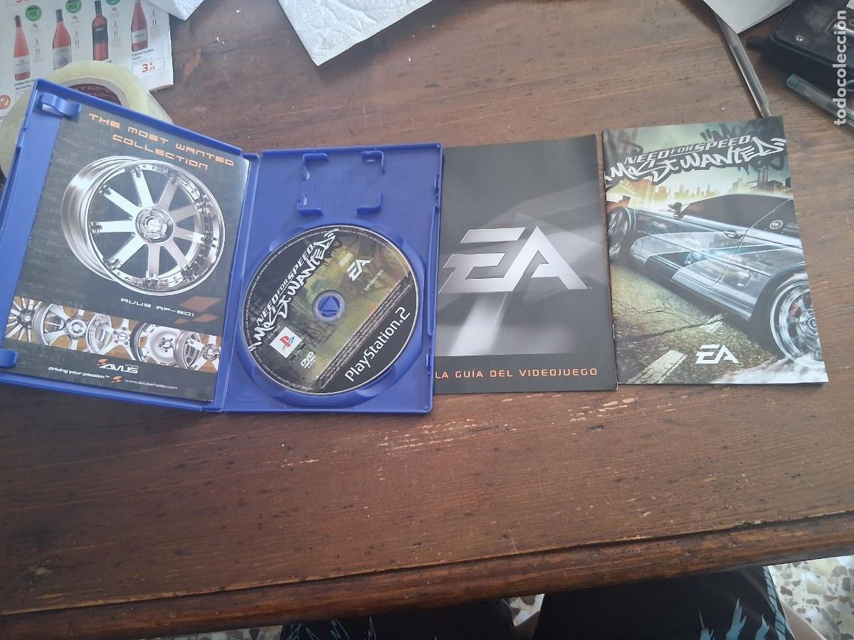Videojuegos y consolas: Juego para la PlayStation 2 Need for Speed: Most Wanted