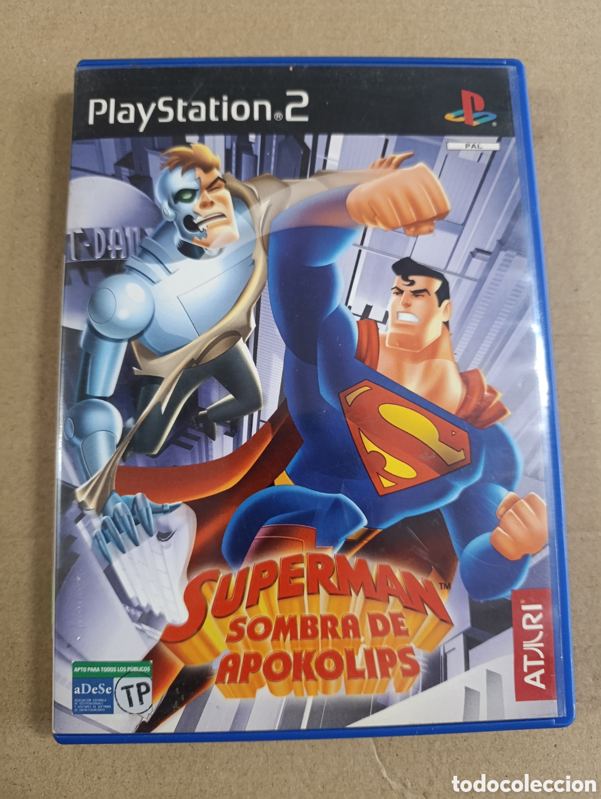 Videojogos e Consolas: SUPERMAN SOMBRA DE APOKOLIPS. PS2 PLAYSTATION 2. PAL-ESPA&Ntilde;A.