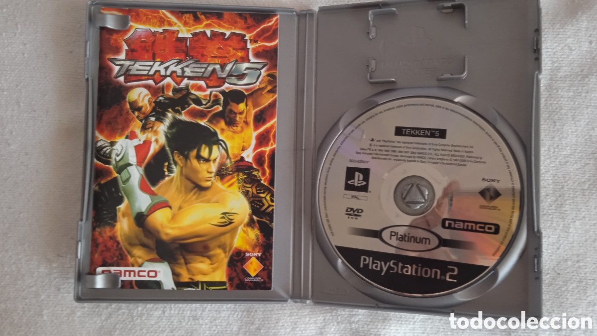 Videojuegos y consolas: Tekken Tag Tournament Platinum &ndash; PlayStation 2 PS2 &ndash; PAL &ndash; Namco &ndash; Edici&oacute;n Platinum COMPLETO MANUAL