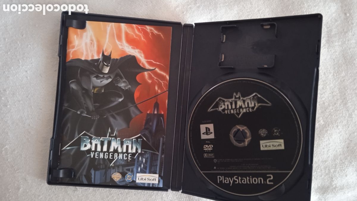 Videojuegos y consolas: Batman Vengeance &ndash; PlayStation 2 PS2 &ndash; PAL Espa&ntilde;a &ndash; Ubisoft &ndash; 2001 &ndash; Juego Original COMPLETO MANUAL