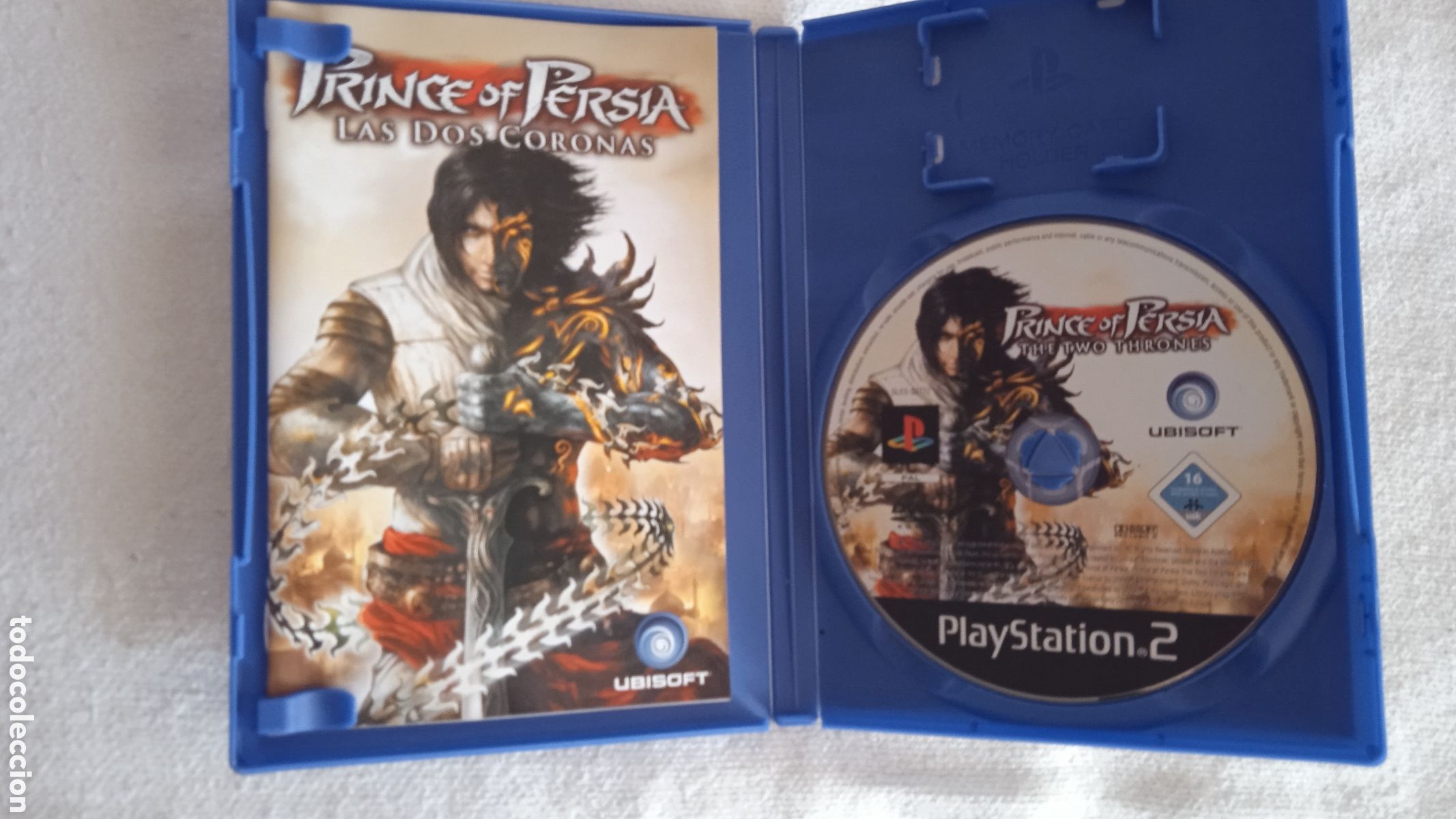 Videojuegos y consolas: Prince of Persia: Las Dos Coronas &ndash; PlayStation 2 PS2 &ndash; PAL Espa&ntilde;a &ndash; Ubisoft &ndash; 2005 COMPLETO MANUAL