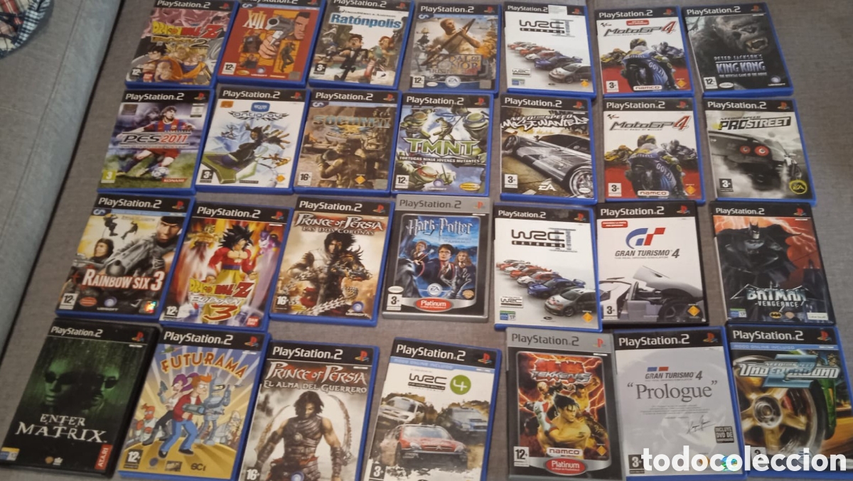 Videojuegos y consolas: Lote 27 juegos PlayStation 2 &ndash; PS2 originales &ndash; Colecci&oacute;n variada