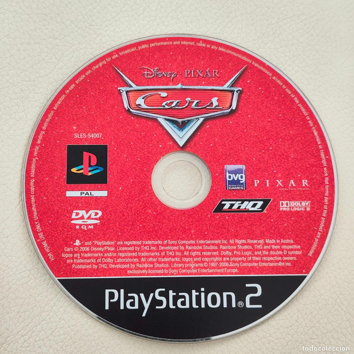 Videojuegos y consolas: DISCO CARS DISNEY PLAYSTATION 2 PS2