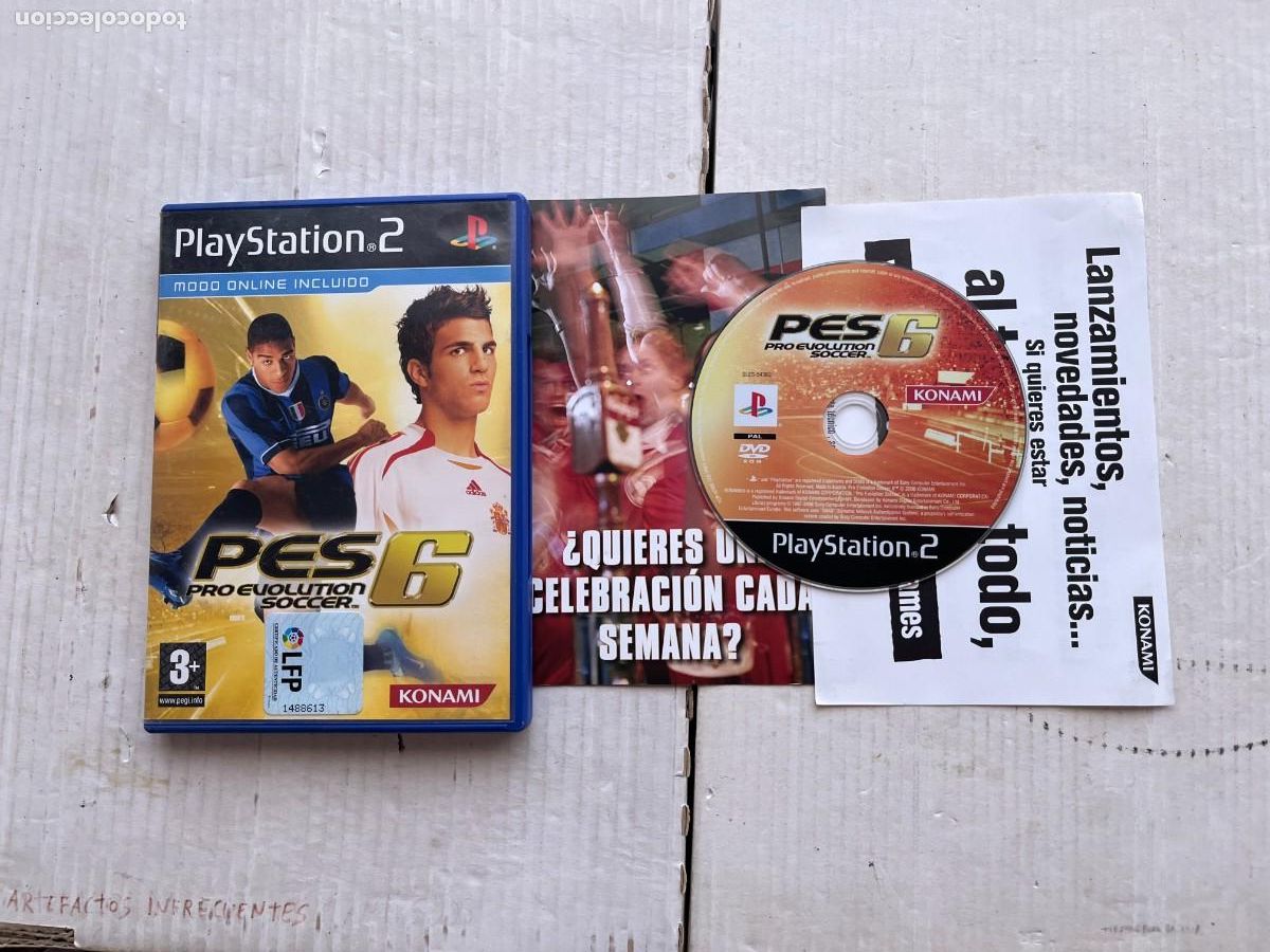 Videojuegos y consolas: PRO EVOLUTION SOCCER 6 PES - PS2 PLAYSTATION 2 PLAY STATION TWO KREATEN