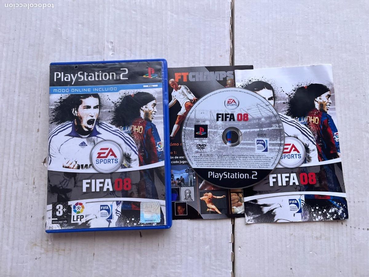 Videojuegos y consolas: fifa 08 - PS2 PLAYSTATION 2 PLAY STATION TWO KREATEN