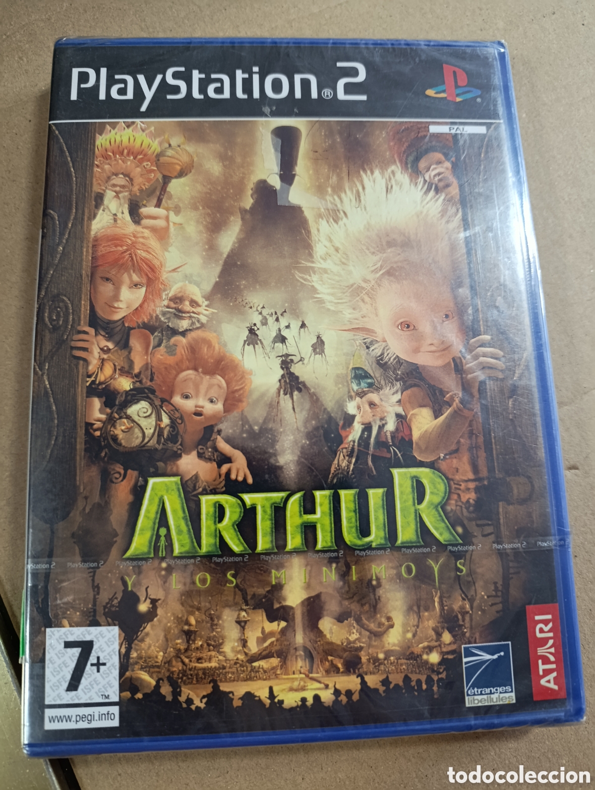 Videojogos e Consolas: ARTHUR Y LOS MINIMOYS. PS2 PLAYSTATION 2. PAL-ESPA&Ntilde;A. Precintado.