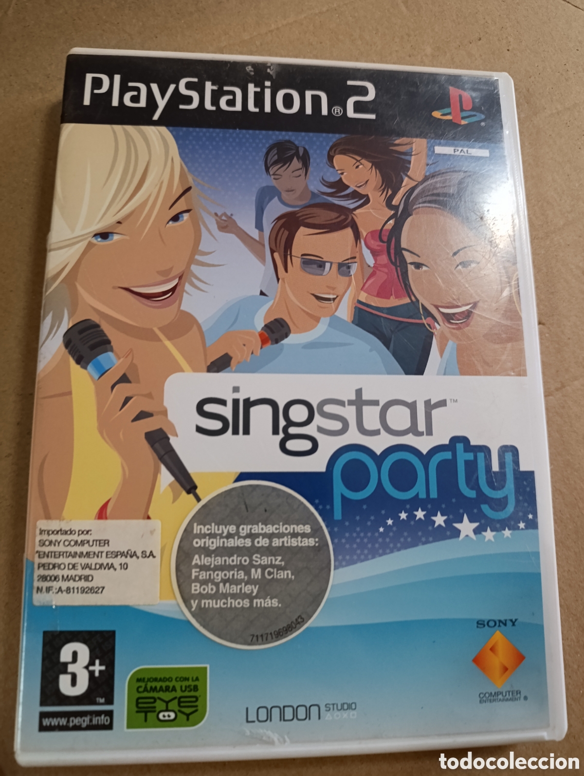Videojuegos y consolas: Singstar Party. Playstation 2. PAL-ESPA&Ntilde;A.