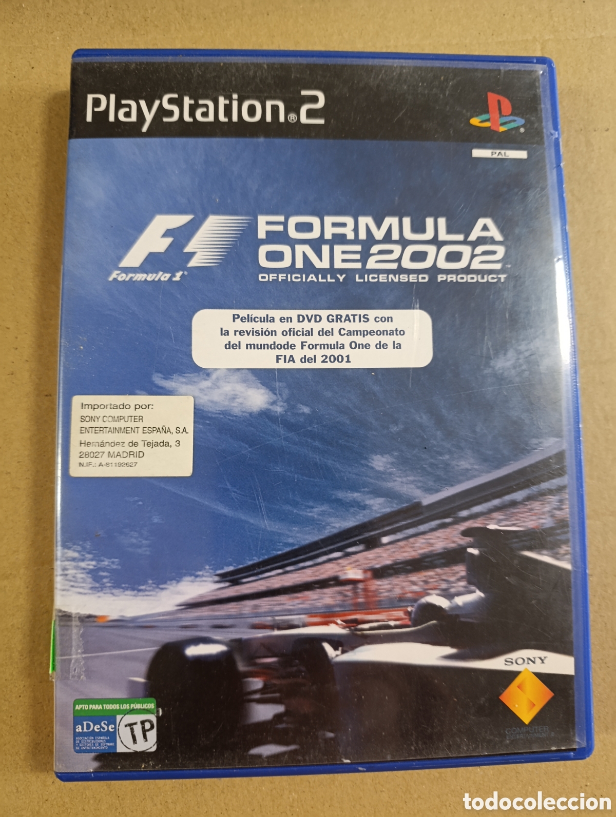 Videojuegos y consolas: FORMULA ONE 2002. PS2. Playstation 2. PAL-ESPA&Ntilde;A.