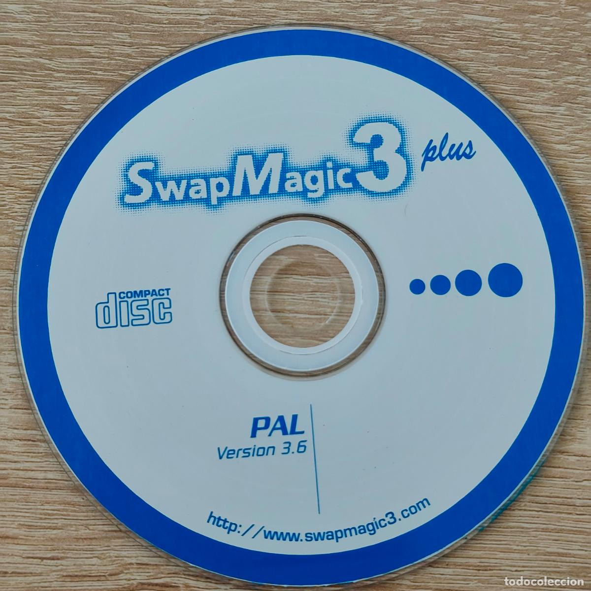 Videojuegos y consolas: PS2 SWAP MAGIC 3 PLUS PAL VERSI&Oacute;N 3.6 COMPACT DISC Y DVD BOOTLEG SIN LICENCIA PIRATA